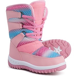 Girl's Snow Boots: Rugged Bear Multicolor Snow Boots $16 & More + Free S/H w/ Email Signup