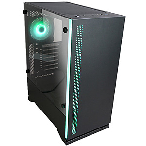 Zalman S5 Tempered Glass ATX Mid Tower Case w/ 120mm RGB Fans $60 + Free S/H