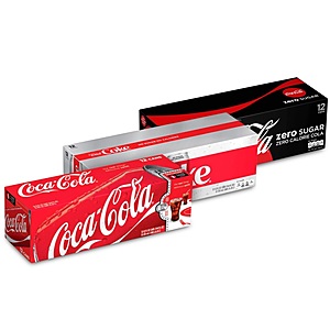 12-Pack 12oz. Beverage Soda: Coca Cola, Pepsi, Sprite & More 3 for $9 + Free Curbside Pickup