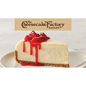 The Cheesecake Factory: Free 2 Slices of Cheesecake or Layer Cake w/ Purchase of $30 or More + Free Curbside Pickup/Delivery Option