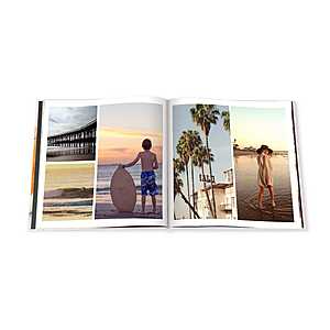 Snapfish 20-Page 8x11 Hardcover Photo Book - Free Shipping $9.99