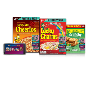 FandangoNow digital movie for buying 3 specially marked boxes of General Mills