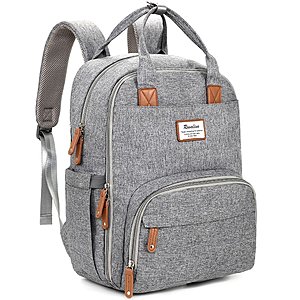 Ruvalino backpack style travel/diaper bag, multiple styles Available $23.99