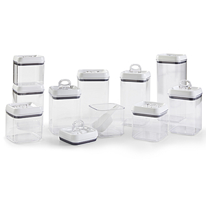 10-Pk Better Homes & Gardens Flip-Tite Food Storage Containers w/ Scoop & Labels $30 + Free S&H Orders $35+