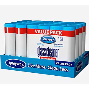 Sprayway Glass Cleaner 4 pack for $6.97 @lowes B&M YMMV