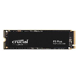 2TB Crucial P3 Plus PCIe NVMe M.2 SSD $102 + Free Shipping
