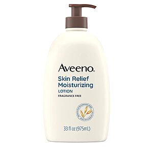 84-Oz Aveeno Skin Relief Fragrance-Free Moisturizing Lotion $26.34 ($0.31/Oz) w/ S&S + Free Shipping