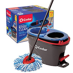 O-Cedar EasyWring RinseClean Microfiber Spin Mop & Bucket + 18-Oz Method Dish Soap (Lime + Sea Salt) $38.84 & More + Free Shipping