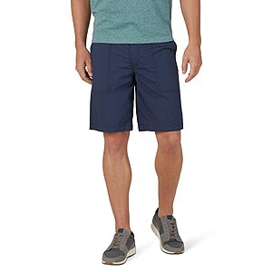 Lee Men's Extreme Motion Relaxed Fit Utility Flat Front Short (Various) $13.50