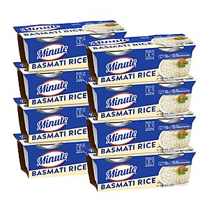 8-Pack 8.8-Oz Minute RTS Basmati Rice (White) $6.36 + Free Shipping w/ Prime or on $35+