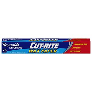 75 Sq. Ft. Reynolds Cut-Rite Wax Paper $2.41 w/ S&S + Free Shipping w/ Prime or on $35+