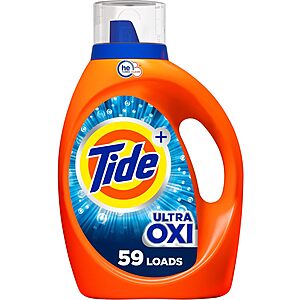 92-Oz Tide Laundry Detergent Liquid Soap (Various) $9.32 w/ S&S + $2.20 Amazon Credit + Free Shipping w/ Prime or on $35+