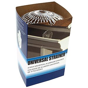 Amerimax Home Products Universal Aluminum Leaf Strainer (Mill Finish) $2.88 + Free Shipping w/ Prime or on $35+