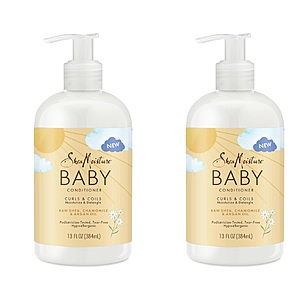 13-Oz SheaMoisture Baby Conditioner for Curly Hair (Raw Shea, Chamomile and Argan Oil) 2 for $6.61 ($3.31 each) w/ S&S + Free Shipping w/ Prime or on $35+