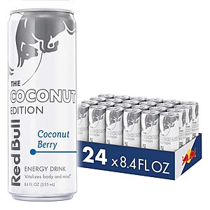 24-Count 8.4-Oz Red Bull Energy Drink (Coconut Berry) $23.48 w/ S&S + Free Shipping w/ Prime or on $35+