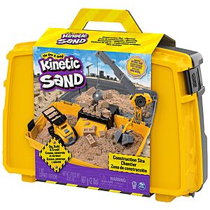 2-LB Kinetic Sand Construction Site Folding Sandbox with Toy Truck $14.95 + Free Shipping w/ Prime or on $35+