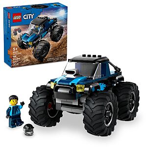 LEGO City Blue Monster Truck Off-Road Toy Mini Monster Truck (60402) $11.19 + Free Shipping w/ Prime or on $35+