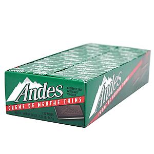 120-Count Andes Creme De Menthe Thin Mint Chocolate Candies $9.65