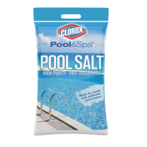 40-lb Clorox Pool & Spa Salt for Saltwater Swimming Pools $6 + Free Store Pickup