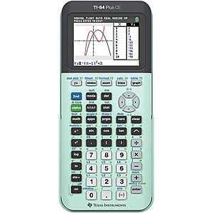 Texas Instruments TI-84 Plus CE Calculator $33.75 @ Meijer In Store Only
