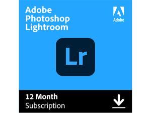 1-Year Subscription Adobe Photoshop Lightroom CC  (Digital) - Newegg $65