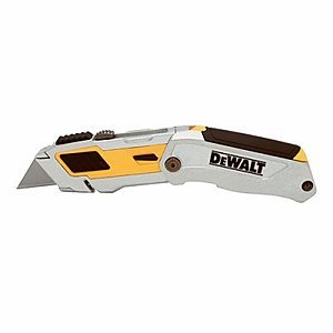 DeWalt DWHT10296 Premium Folding Retractable Utility Knife with FREE 2 Day Shipping at KTOOL.NET $8.99