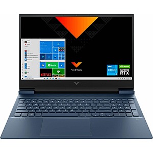 HP Victus Gaming Laptop: i5-11400H, 16.1" 1080p, 8GB DDR4, 256GB SSD, RTX 3050 $699.99 + Free Shipping @ Best Buy