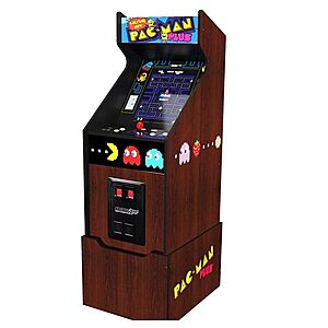 12 in 1 Arcade1Up PAC-A-10286 Super Pac-Man with Riser Arcade $215.83 after code COUNTDOWN22 - $215.83