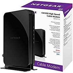 NETGEAR Nighthawk AC1750 Smart Dual Band WiFi Router (R6700) with DOCSIS 3.0 Cable Modem $99