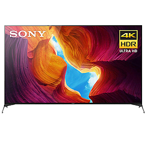 85” Sony XBR85X950H X950H 4K Full Array LED Smart TV (2020) $2799 + free s/h (less w/ SD cashback) at Buydig