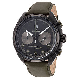 Edox Chronorally S Automatic Chronograph Watch $390 + free s/h (less w/ SD Cashback)