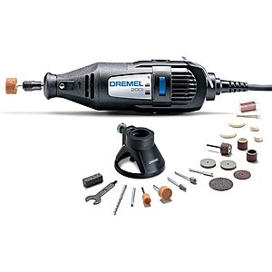 Dremel 200-1/21 Two-Speed Rotary Tool Kit with 21 Accessories $33.18 + free s/h