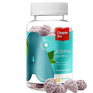 60-Ct Chapter Six Ashwagandha Gummies $5.47 at Amazon w/ S&S