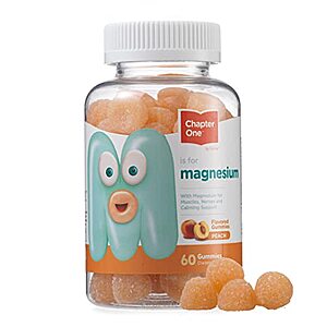 60-Ct Chapter One Magnesium Gummies $4.50 w/ S&S