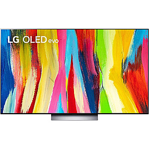 65" LG OLED65C2PUA C2 4K OLED TV (2022)  $1497 + free s/h at B&H Photo