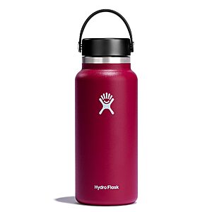 32-Oz Hydro Flask Wide Mouth Bottle with Flex Cap (Snapper) $24 + Free Store Pickup