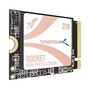 2TB SABRENT Rocket Q4 2230 SSD for Steam Deck $220 + free s/h