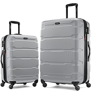 2-Pc (24”& 28") Samsonite Omni PC Hardside Luggage w/ Spinner Wheels $159 + free s/h