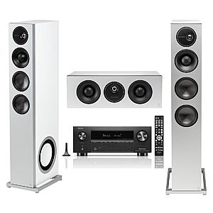 Definitive Tech D17 Floor Speakers (pair) + D5c Center + Denon AVR-X3800H 9.4 Ch AV Receiver $1799 + free s/h