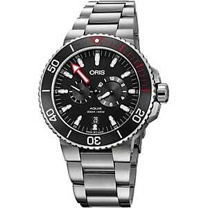 ORIS  Aquis Regulateur Der Meistertaucher Automatic Titanium Men's Watch w/ Sub Dials $1450 + free s/h