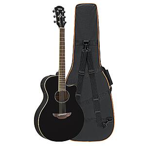 (open box) Yamaha APX600BL Thinline Acoustic-Electric Guitar w/ Gig Bag (3 models) $289  + free s/h