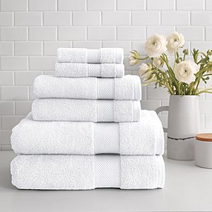 6-Pc. Peacock Alley 700GSM Turkish Extra-long Staple Cotton Towel Set $69 + free s/h