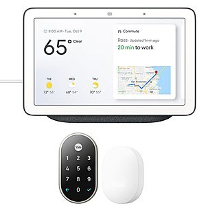 Nest x Yale Smart Door Lock w/ Nest Connect + Google Home Hub $263 + free s/h