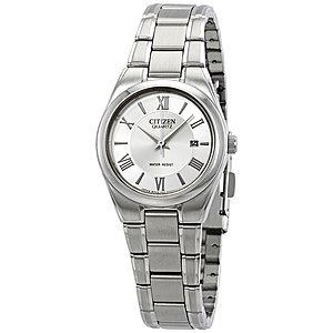 Citizen Silver Dial Ladies Watch $40 + free s/h