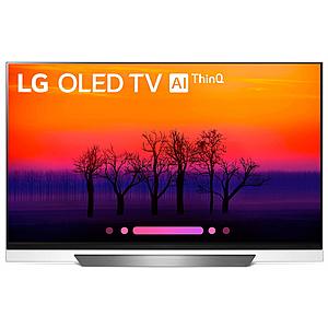(2018 OLED): 55" LG OLED55E8PUA 4K UHD HDR AI Smart OLED HDTV $1049 + free s/h