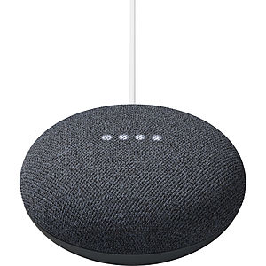 Google: Smart Speaker with Google Assistant $49, 2nd Gen Home Mini Smart Speaker $29 & More + Free S&H