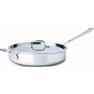 All-Clad Factory Seconds: 3-Quart Saute Pan w/ Lid (Stainless) $72.20 & More + Free S&H