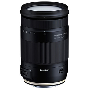 Tamron 18-400mm f/3.5-6.3 Di II VC HLD Lens (Canon or Nikon) $439 (or less) + free s/h