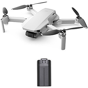 DJI Mavic Mini Drone w/ Extra Battery & Backpack $380 or w/ Extra Battery $369 + Free S&H