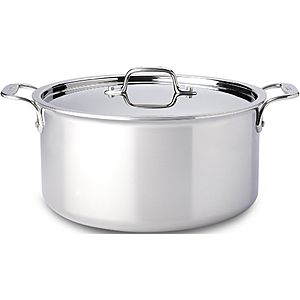 All-Clad 2nds + 15% OFF Coupon: 3-Qt. D5 Essential Pan w/ Lid $85, 12-In. Copper Core Fry Pan $144 & More + free s/h